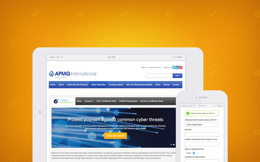 APM Group Cyber Essentials Security Website