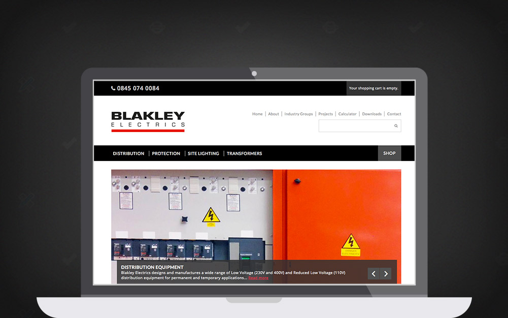 Blakley Electrics Drupal E-Commerce